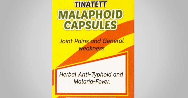 MALAPHIOD CAPSULES: One Way To Fight Typhoid & Fever